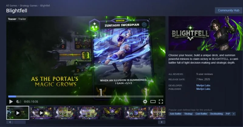 Blightfell on Steam — Early Access store page